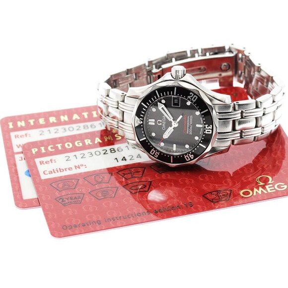 OMEGA Seamaster300 212.30.28.61.01.001 Date black Dial Quartz Ladies_869170 main image 6